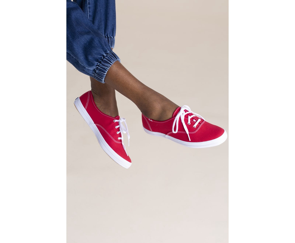 Keds Sneakers Red - Champion Originals - Womens IFCSWJ-312